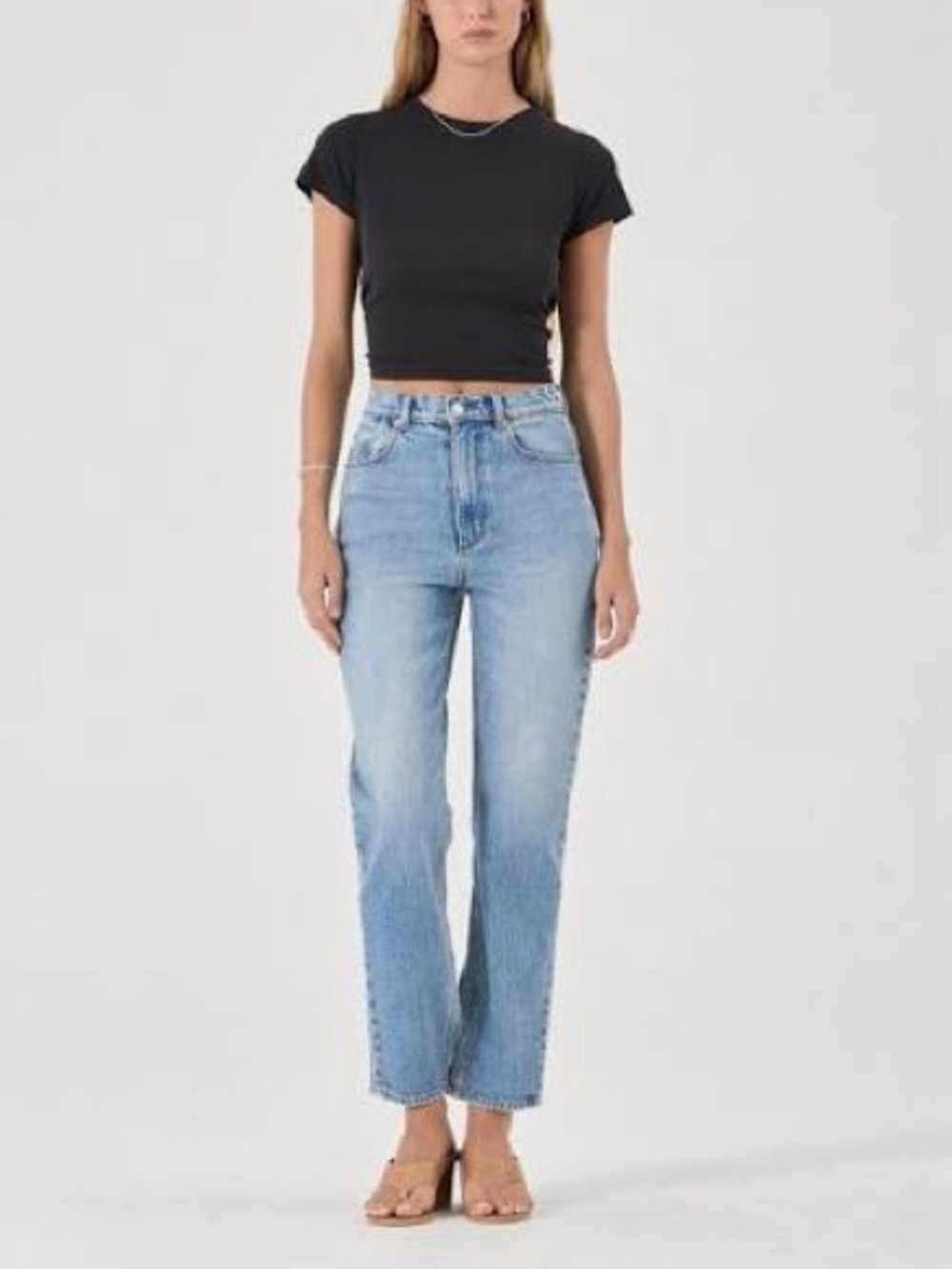 ROLLA'S High-Rise Straight Blue Women's Jeans